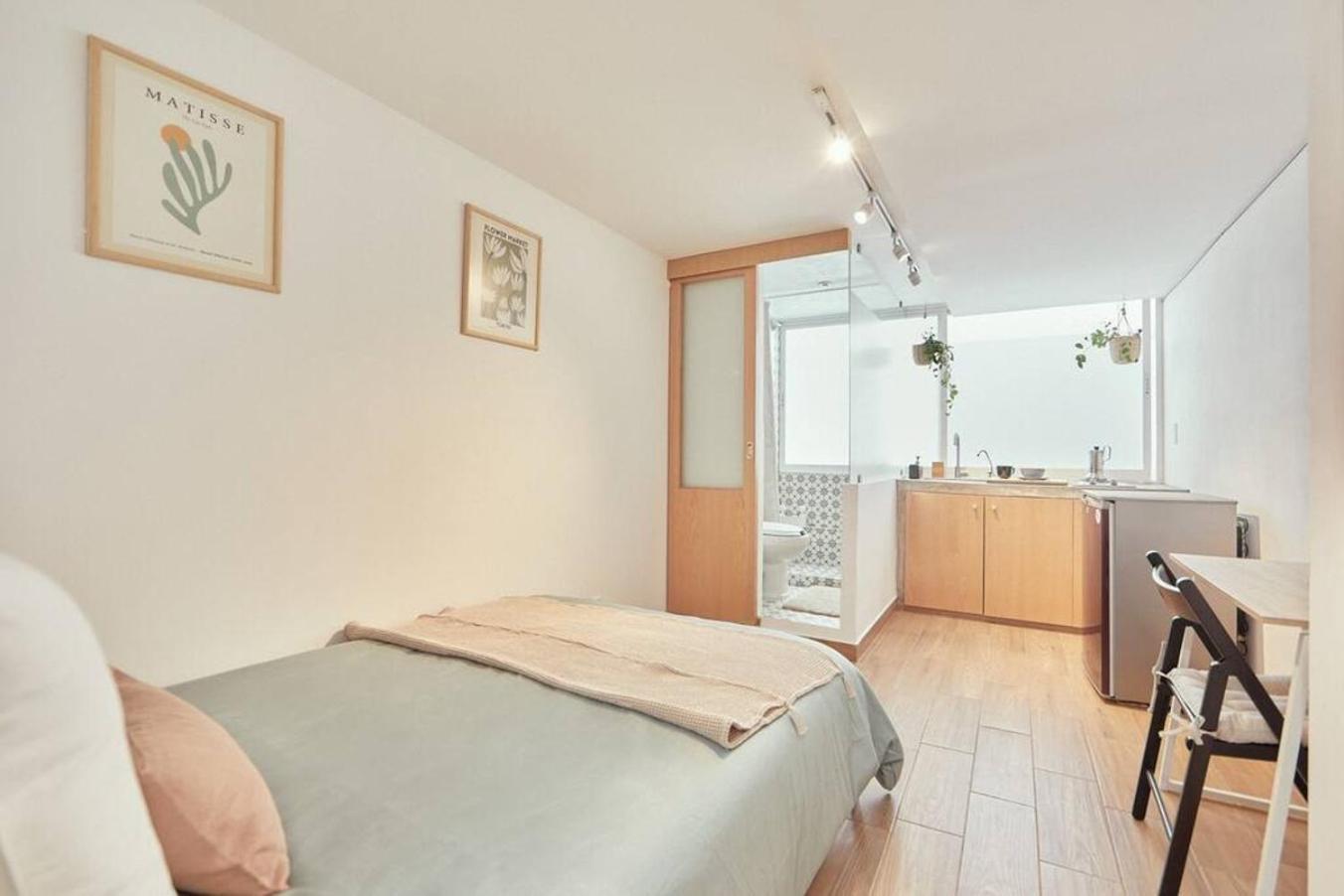 New! Cozy Cuauhtmoc Studio, Near Usa Embassy Mexico-stad Buitenkant foto